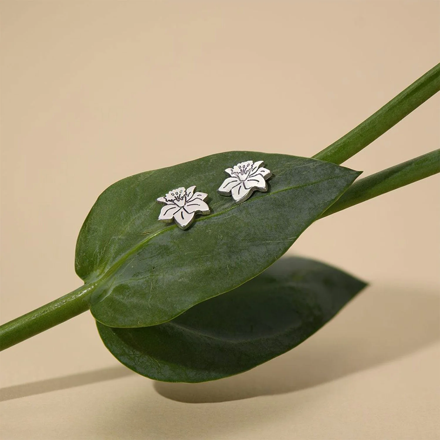 925 Sterling Silver Kids Birthday Flower Earrings - Image 12