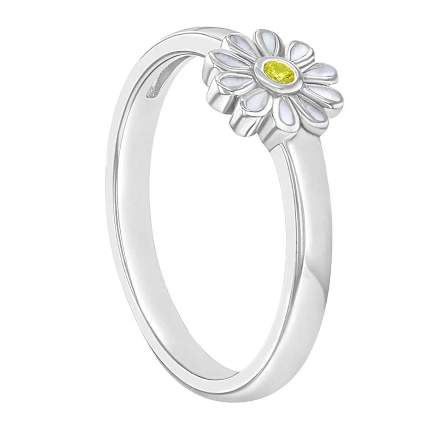 925 Sterling Silver Kids Daisy Earrings - Image 7