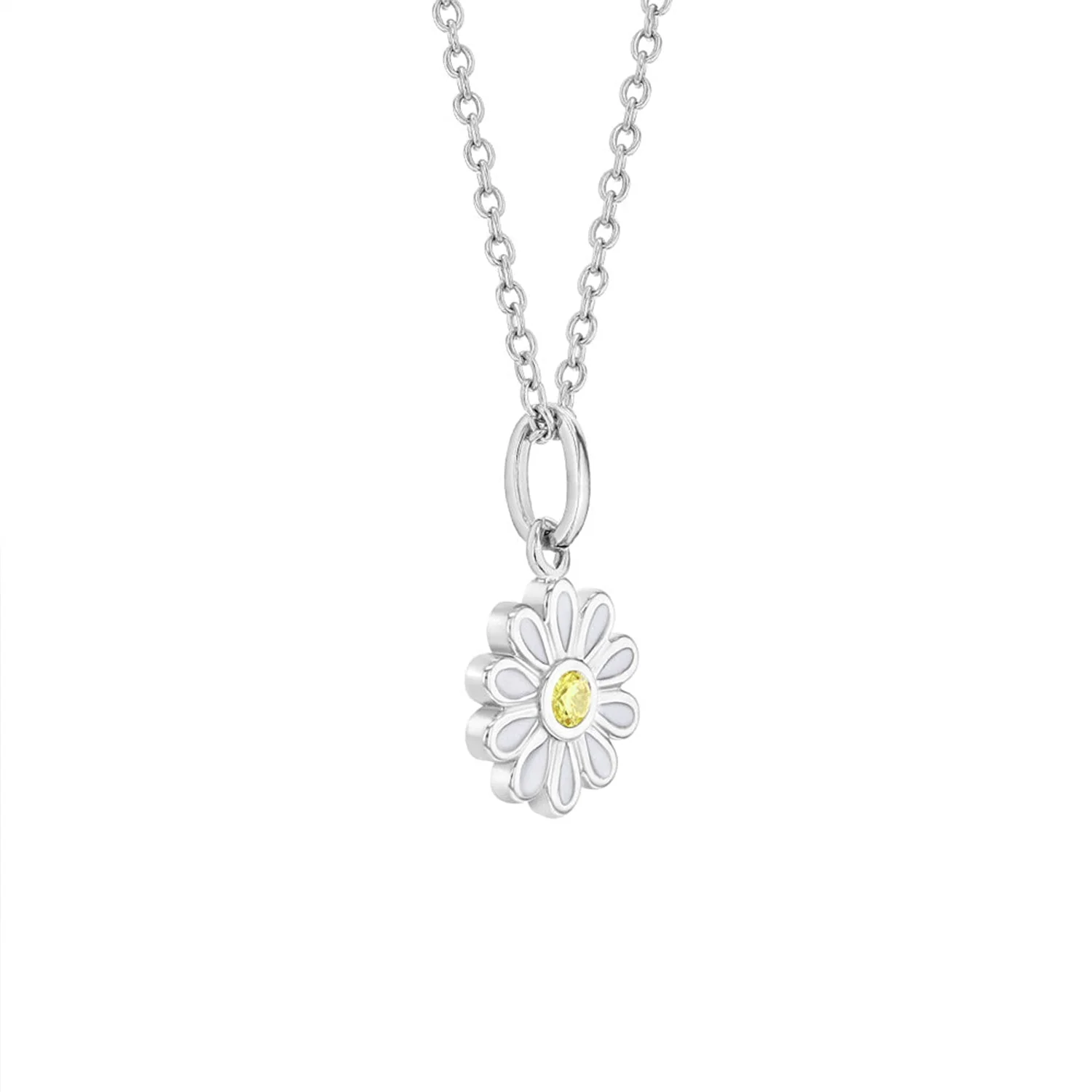 925 Sterling Silver Kids Daisy Earrings - Image 9