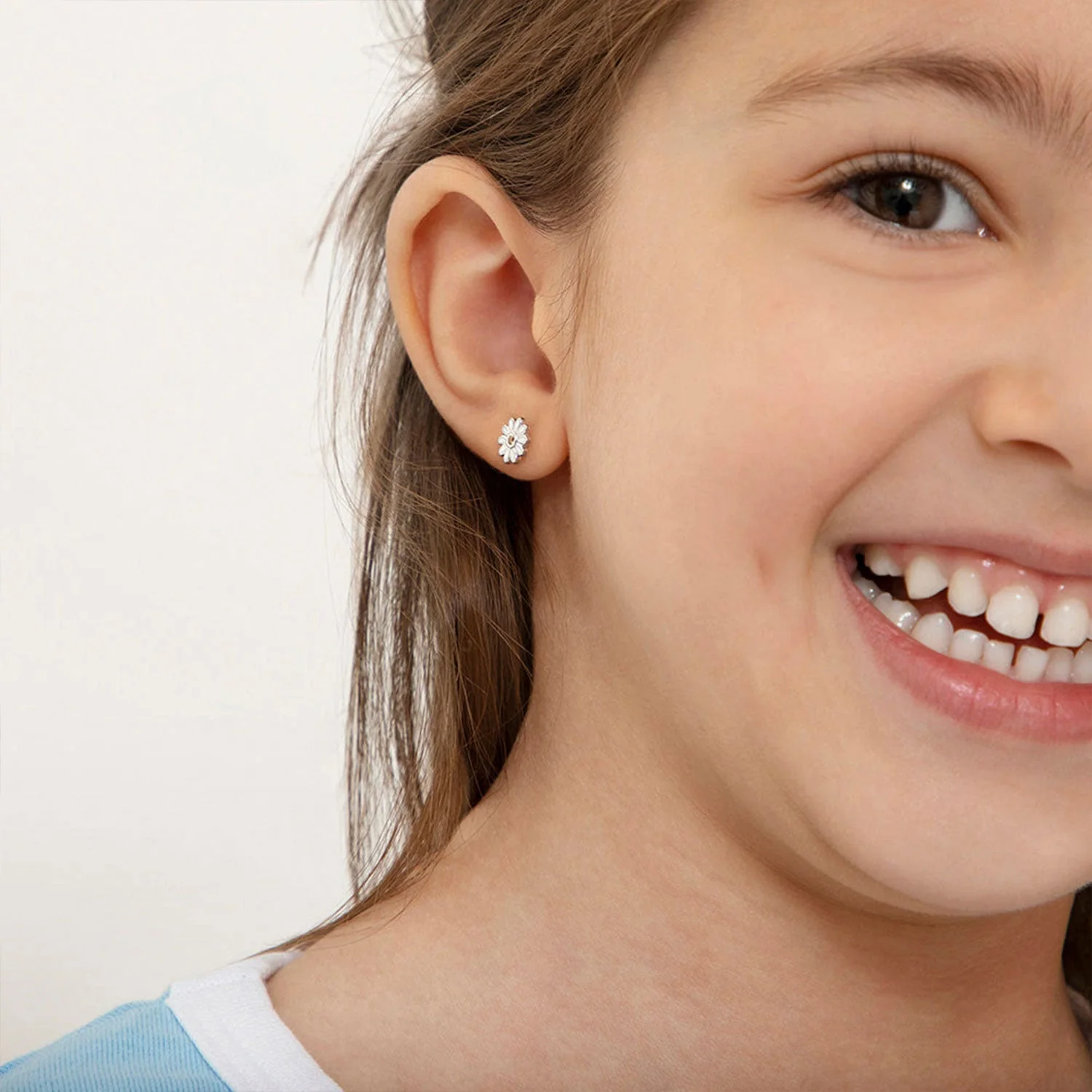 925 Sterling Silver Kids Daisy Ring - Image 4