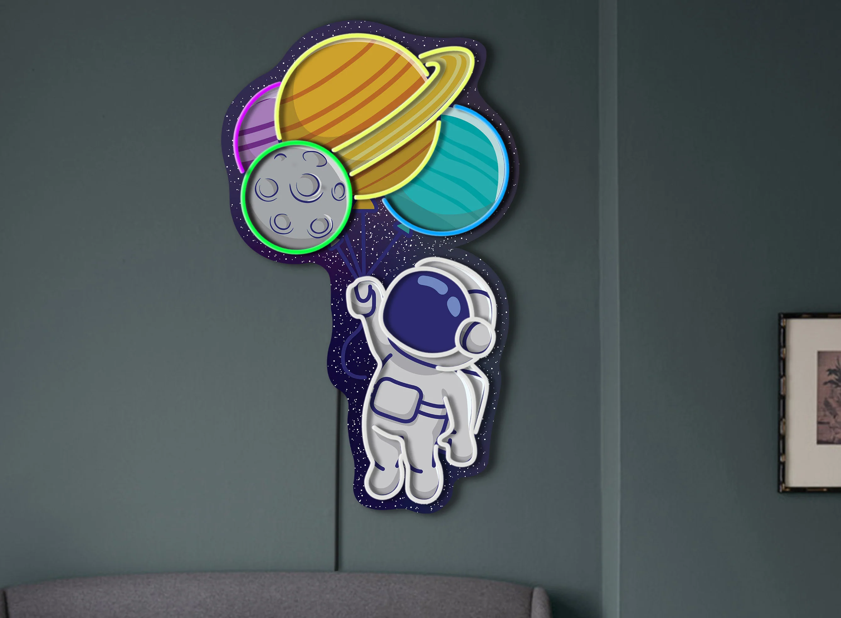 Astronaut Neon Sign - Image 3