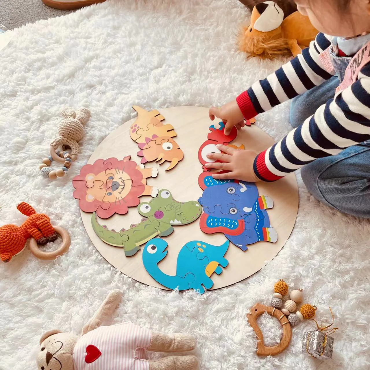Baby Happy Zoo Puzzle - Image 3