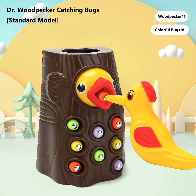 Baby Woodpecker Insect Catching Game Puzzle Toys - Image 6