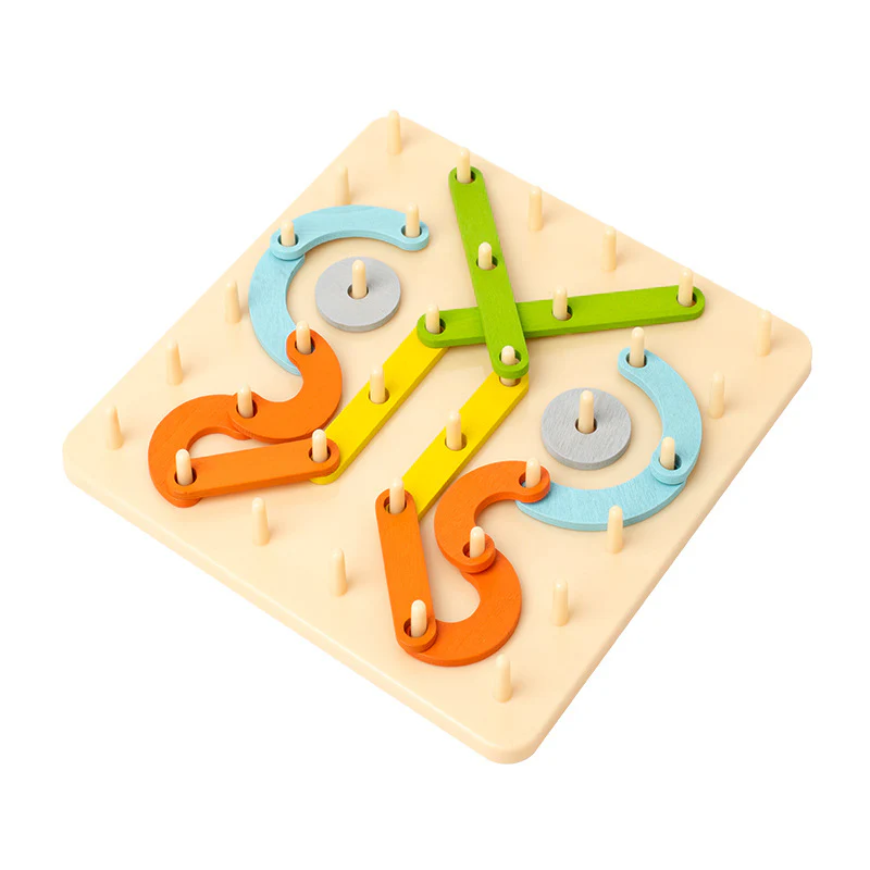 Building Blocks Variety Shape Matching Puzzle Set of Columns - Image 2