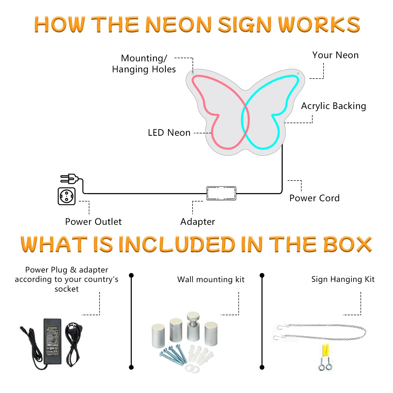Butterfly Neon Sign - Image 5