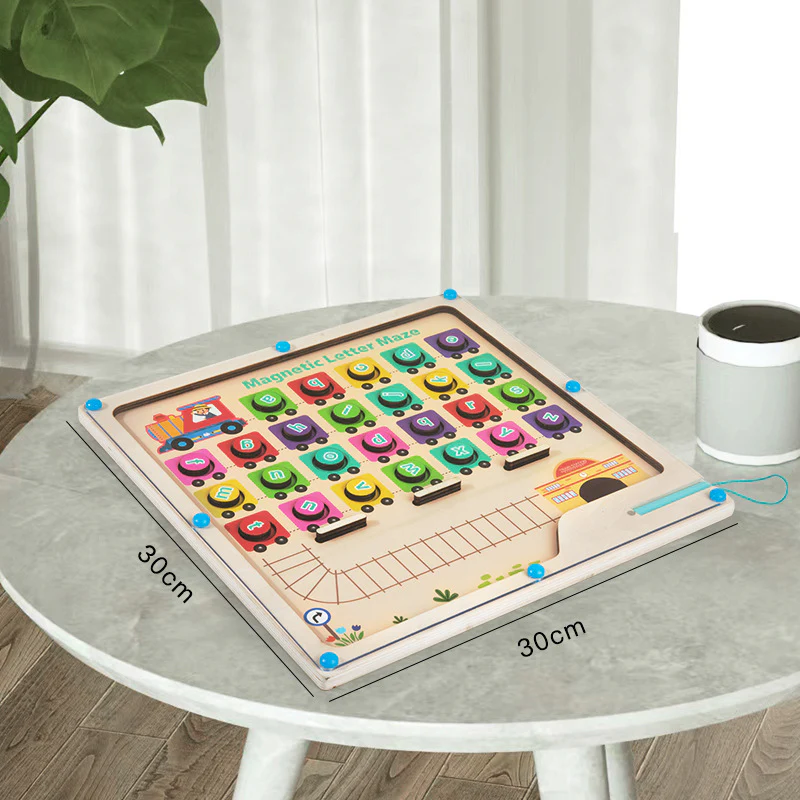 Children's Magnetic Alphabet Matching Walking Matching Board - Image 3