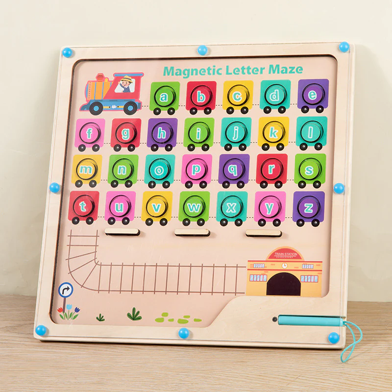 Children's Magnetic Alphabet Matching Walking Matching Board - Image 4