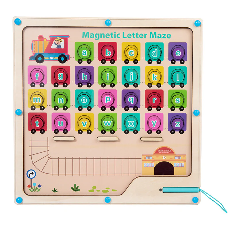 Children's Magnetic Alphabet Matching Walking Matching Board - Image 5