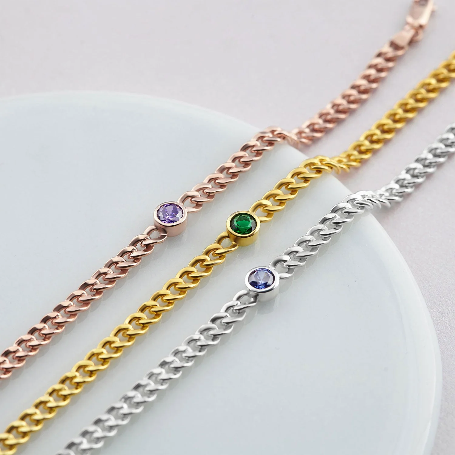 Custom Children's Birthstone Bracelet - Image 2