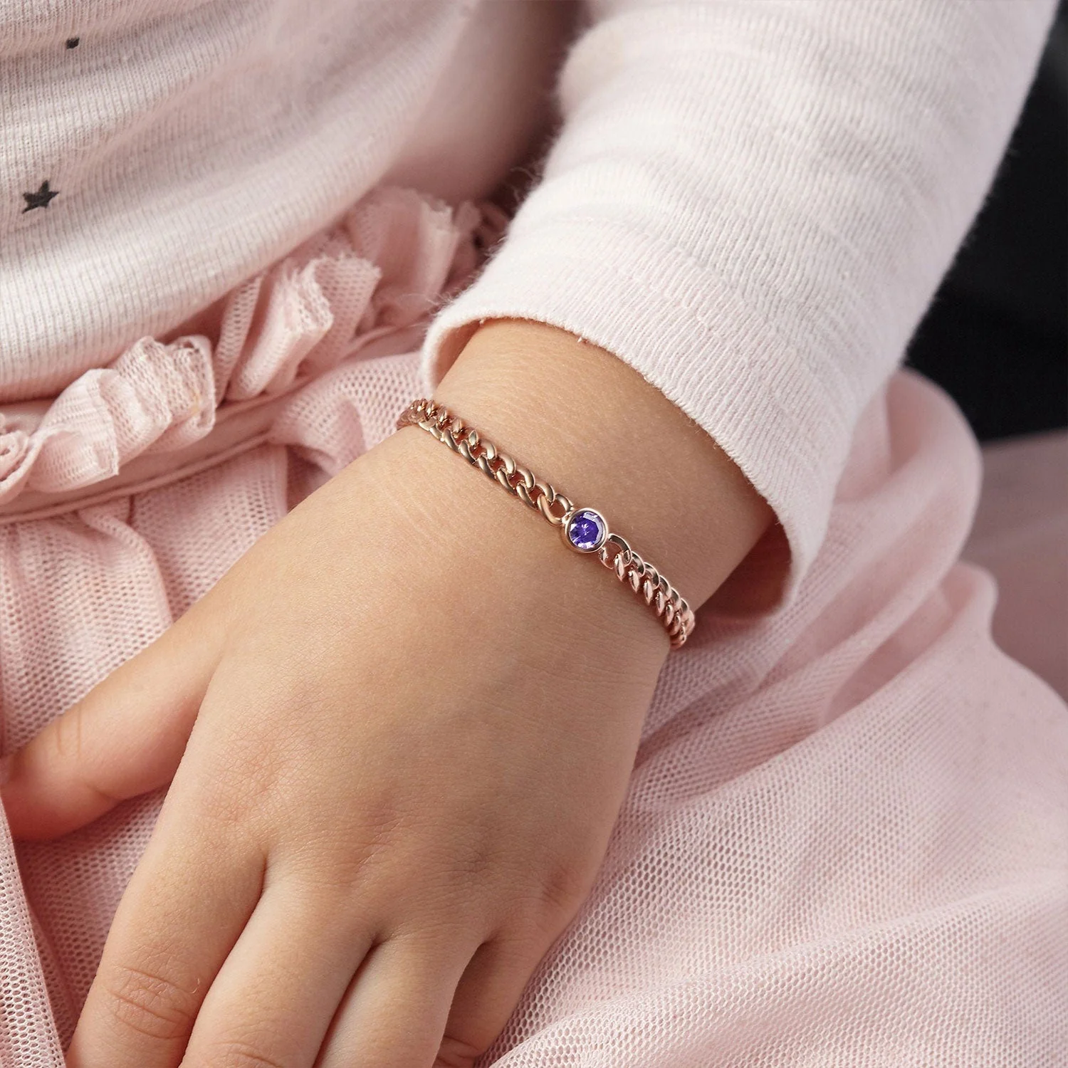 Custom Children's Birthstone Bracelet - Image 4