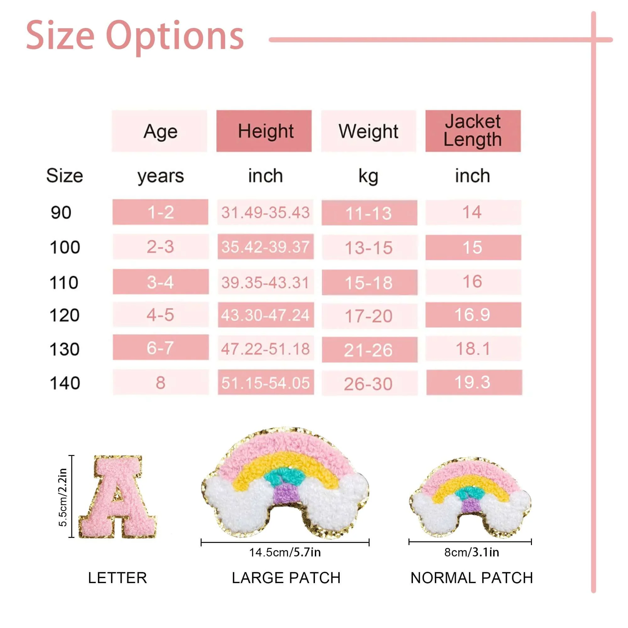 Custom Kids Patch Denim Jacket - Image 5