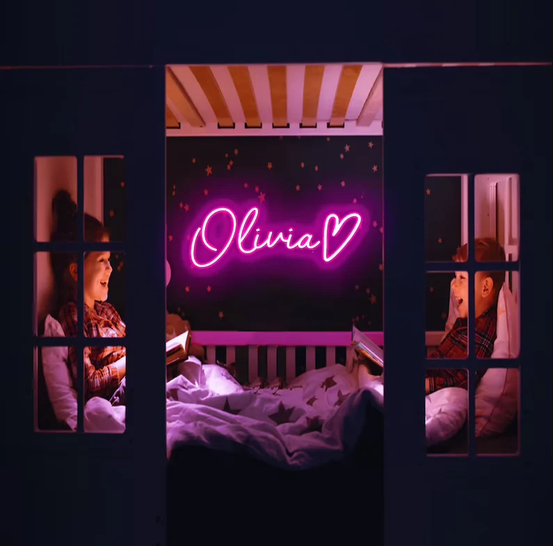 Custom Name Neon Sign For Kids - Image 7