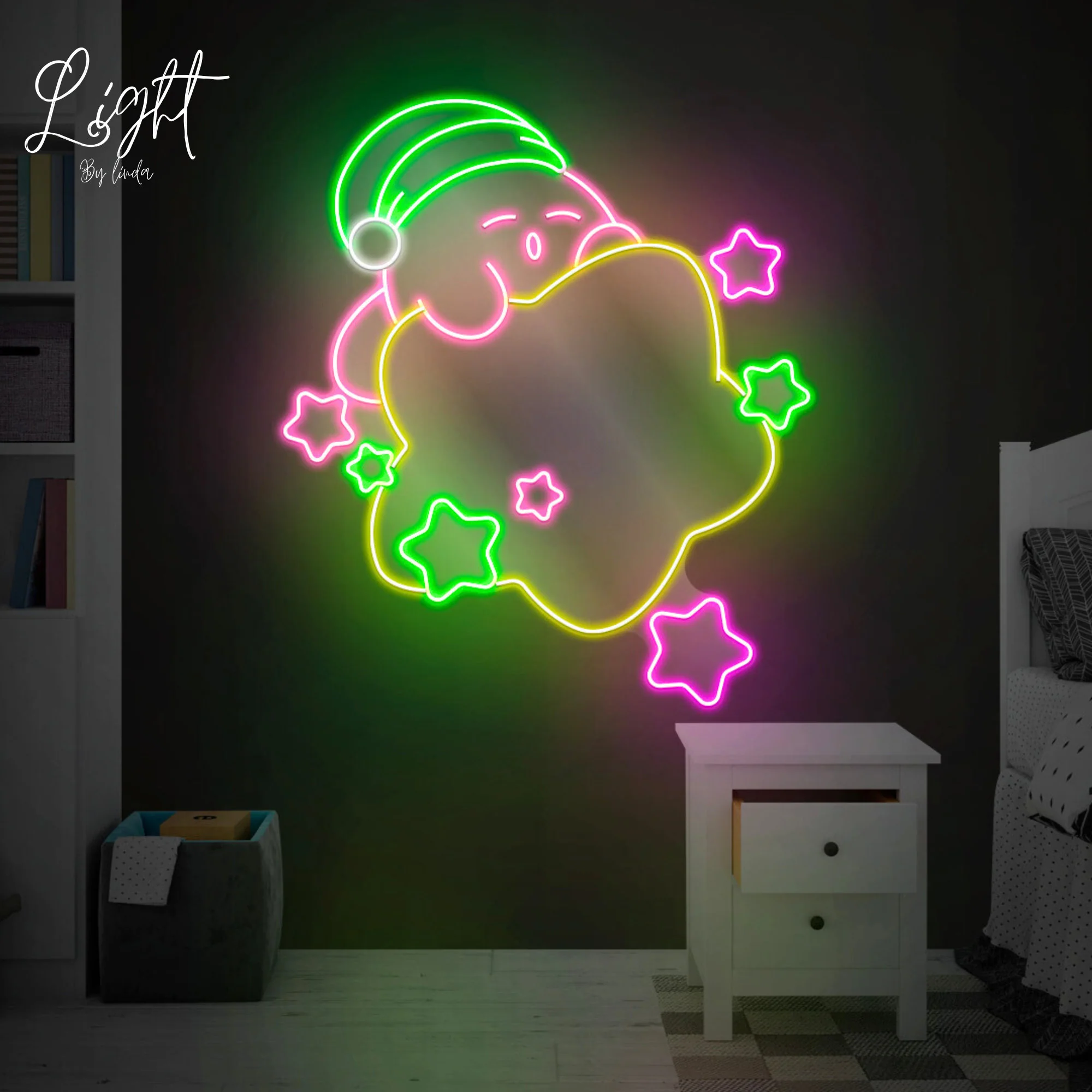 Cute Stars Neon Sign - Image 2
