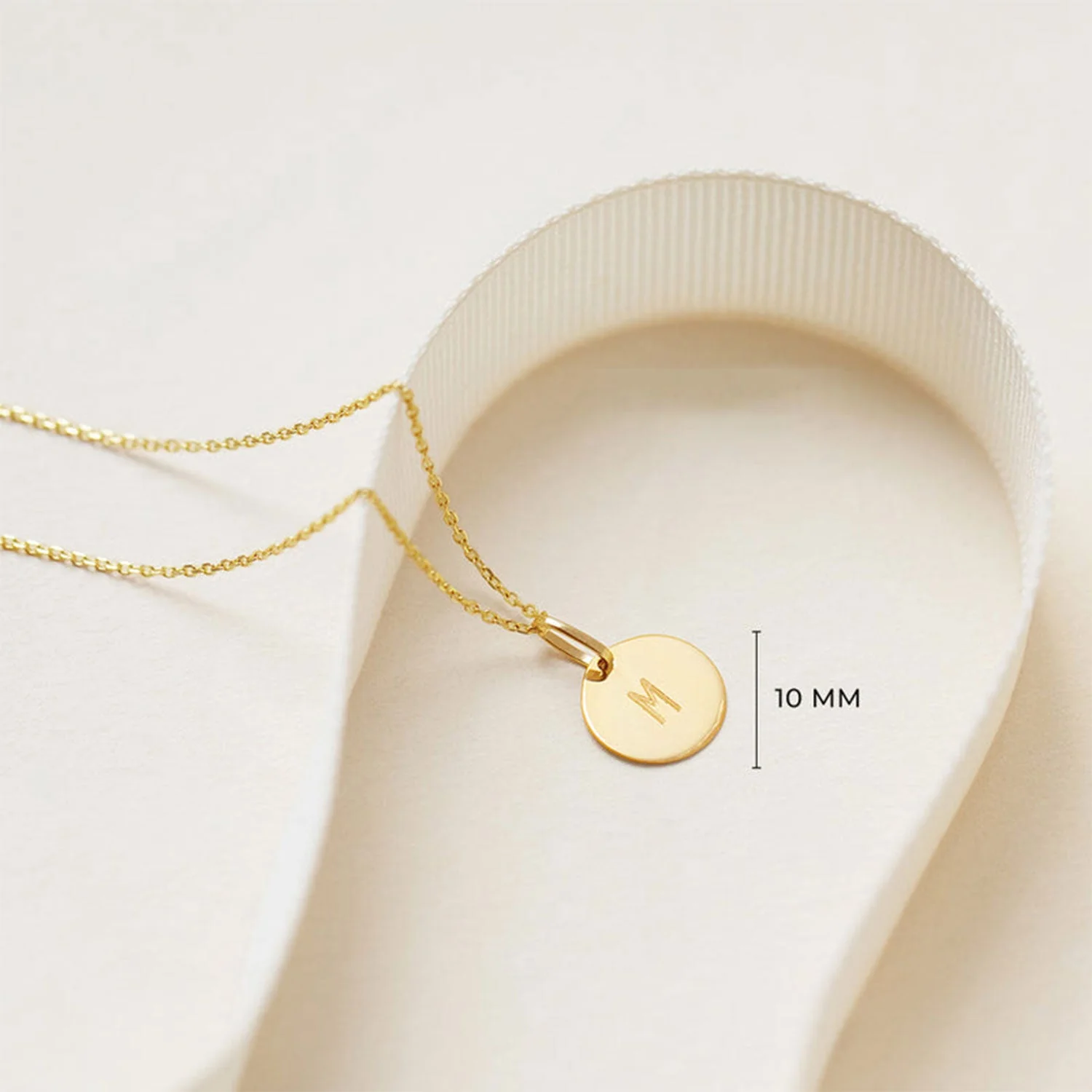 Engraved Kids Name Initials Necklace - Image 5