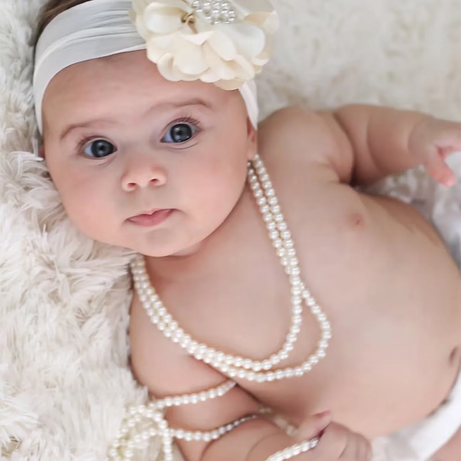 First Pearl Necklace for Baby and Girl - Image 2