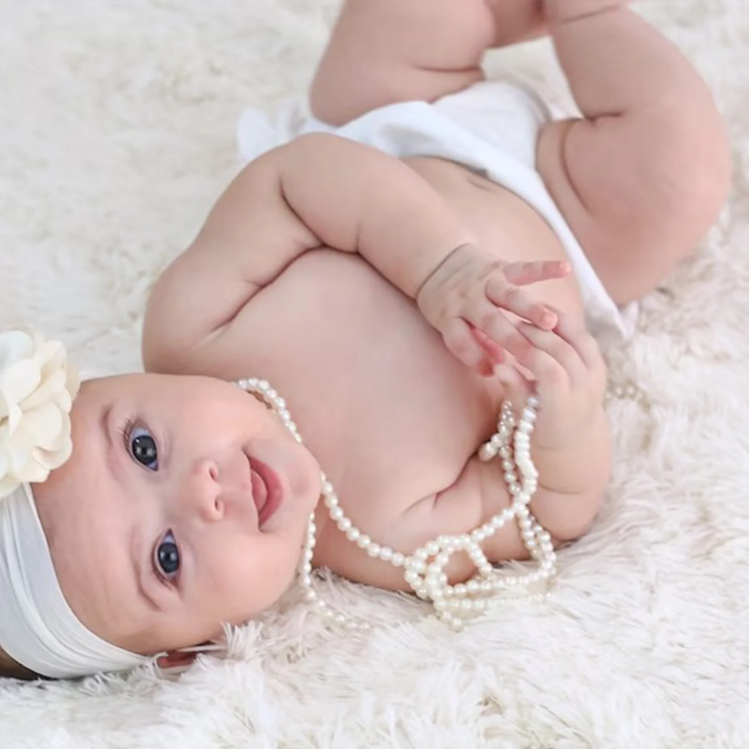 First Pearl Necklace for Baby and Girl - Image 4