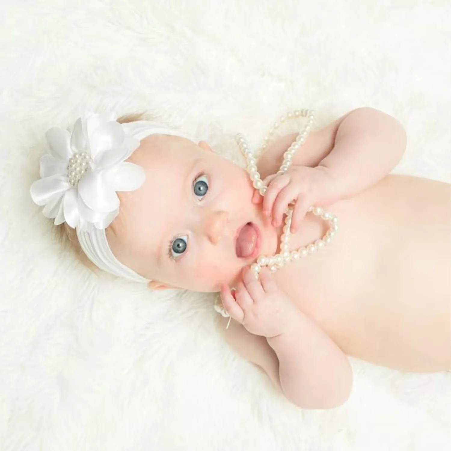 First Pearl Necklace for Baby and Girl - Image 5