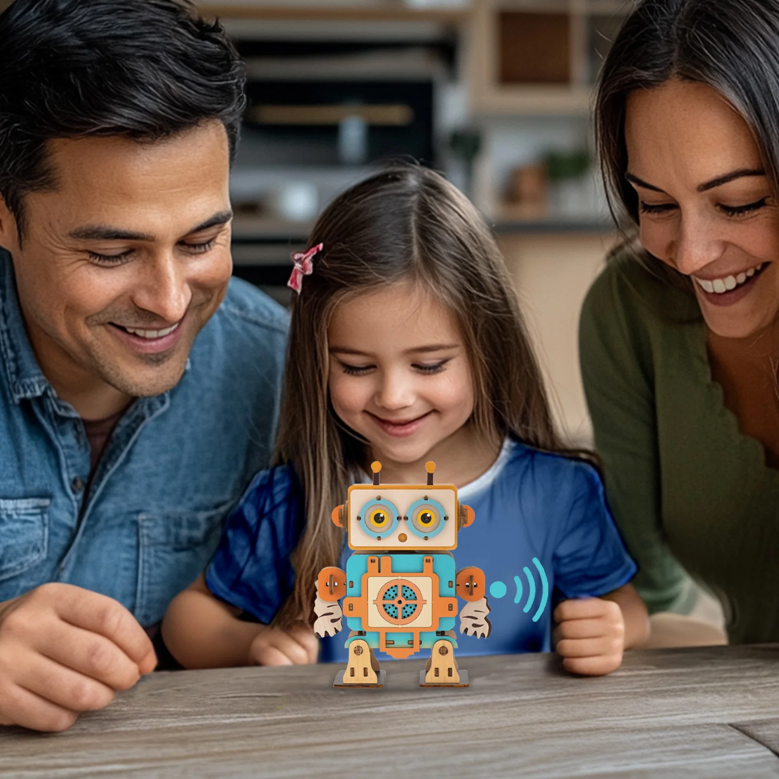 Grunt Robot – 3D DIY Wooden Puzzle Recorder - Image 4