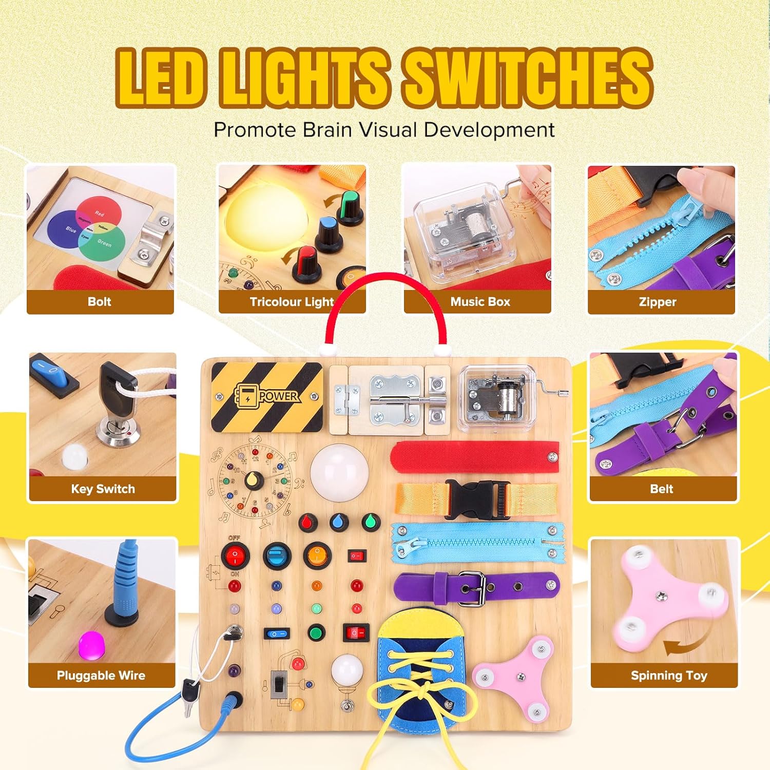 Kids Multi-Activity Learning Board - Image 3