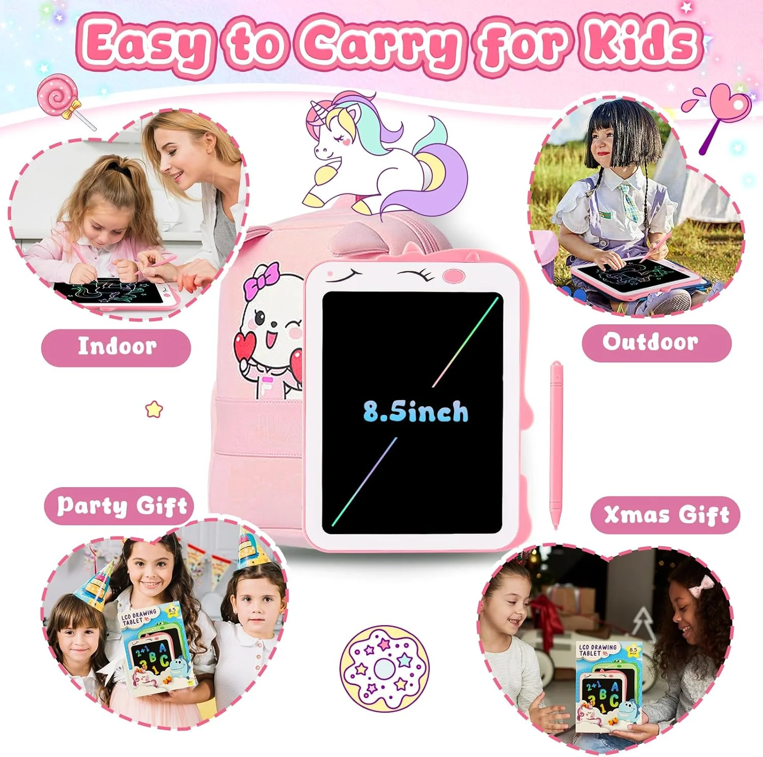 LCD Writing Tablet Educational Doodle Pad - Image 6