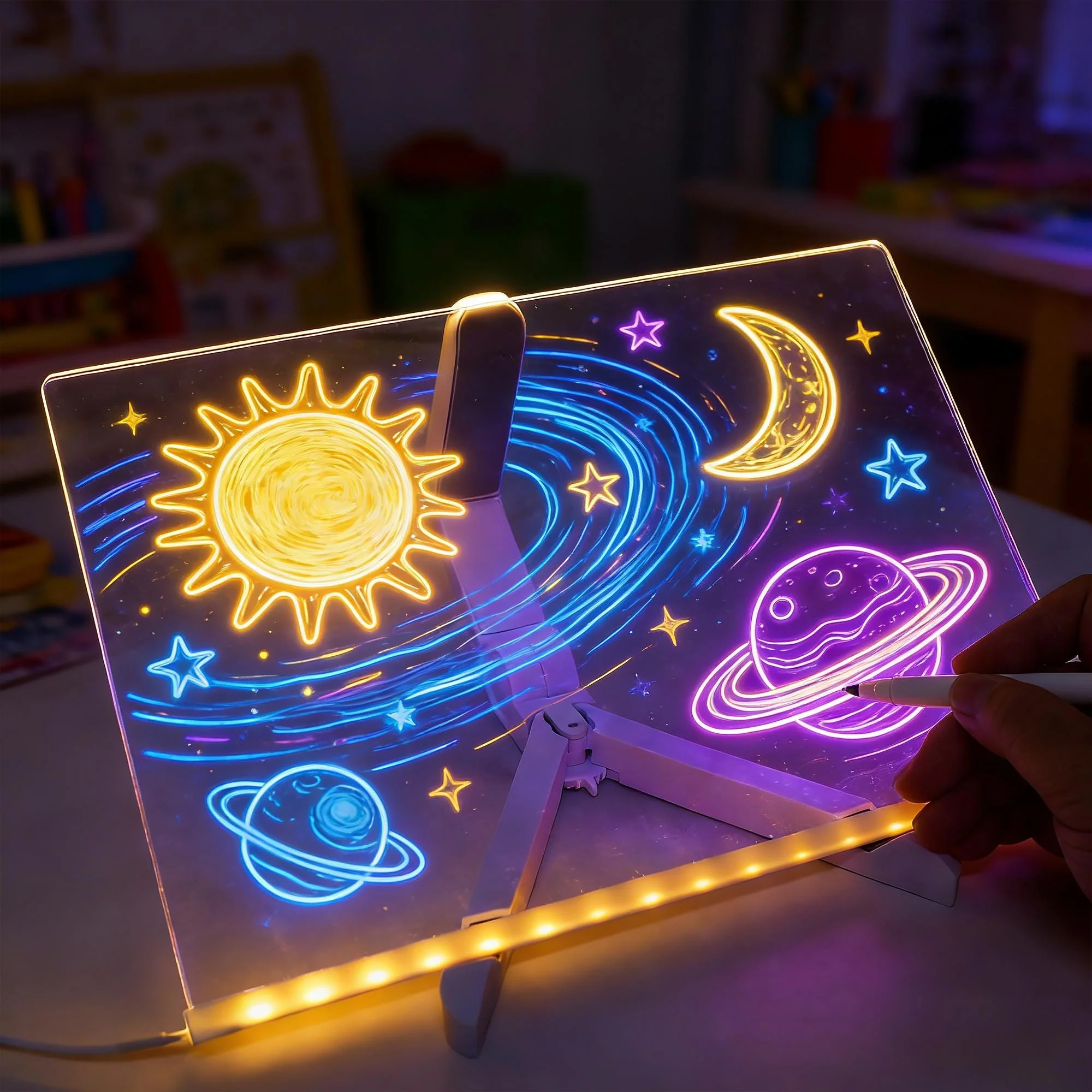 LED Drawing Board – The Perfect Gift for Creative Kids - Image 2