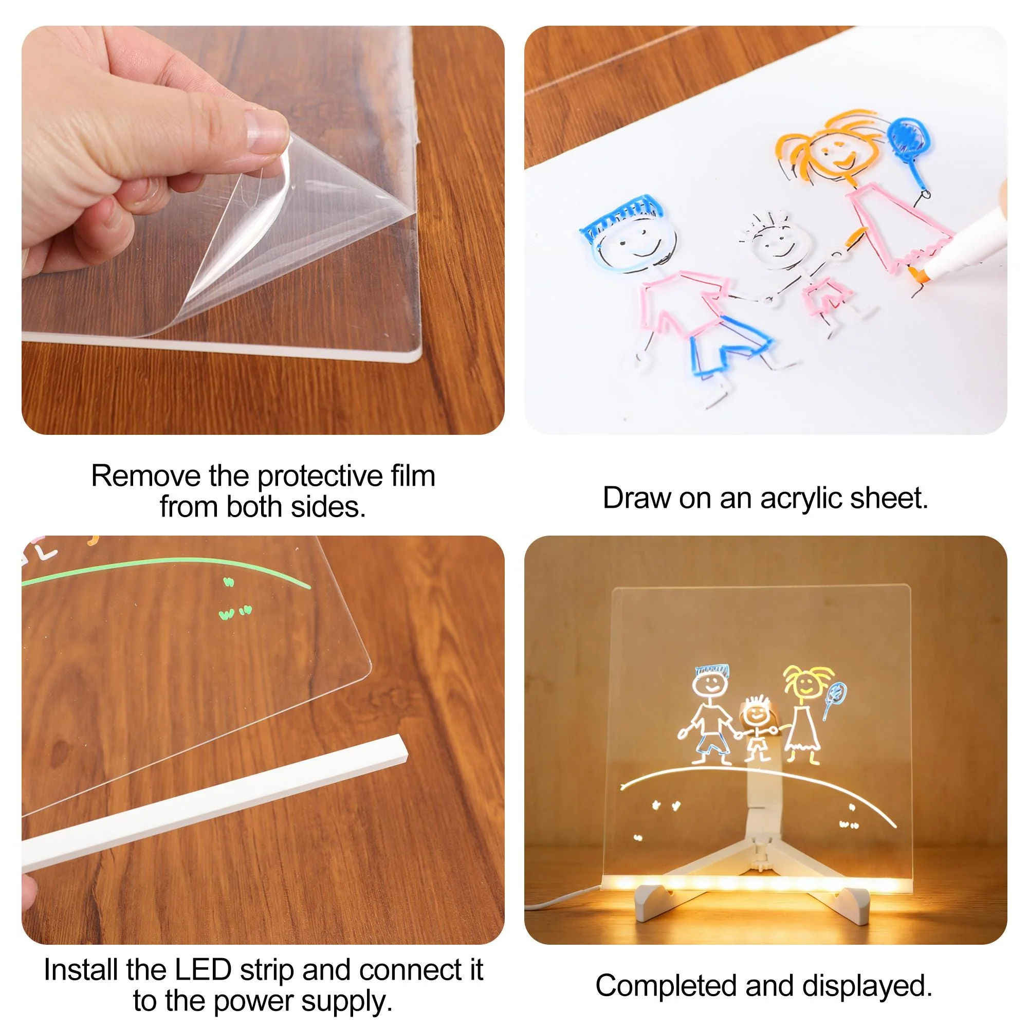 LED Drawing Board – The Perfect Gift for Creative Kids - Image 8
