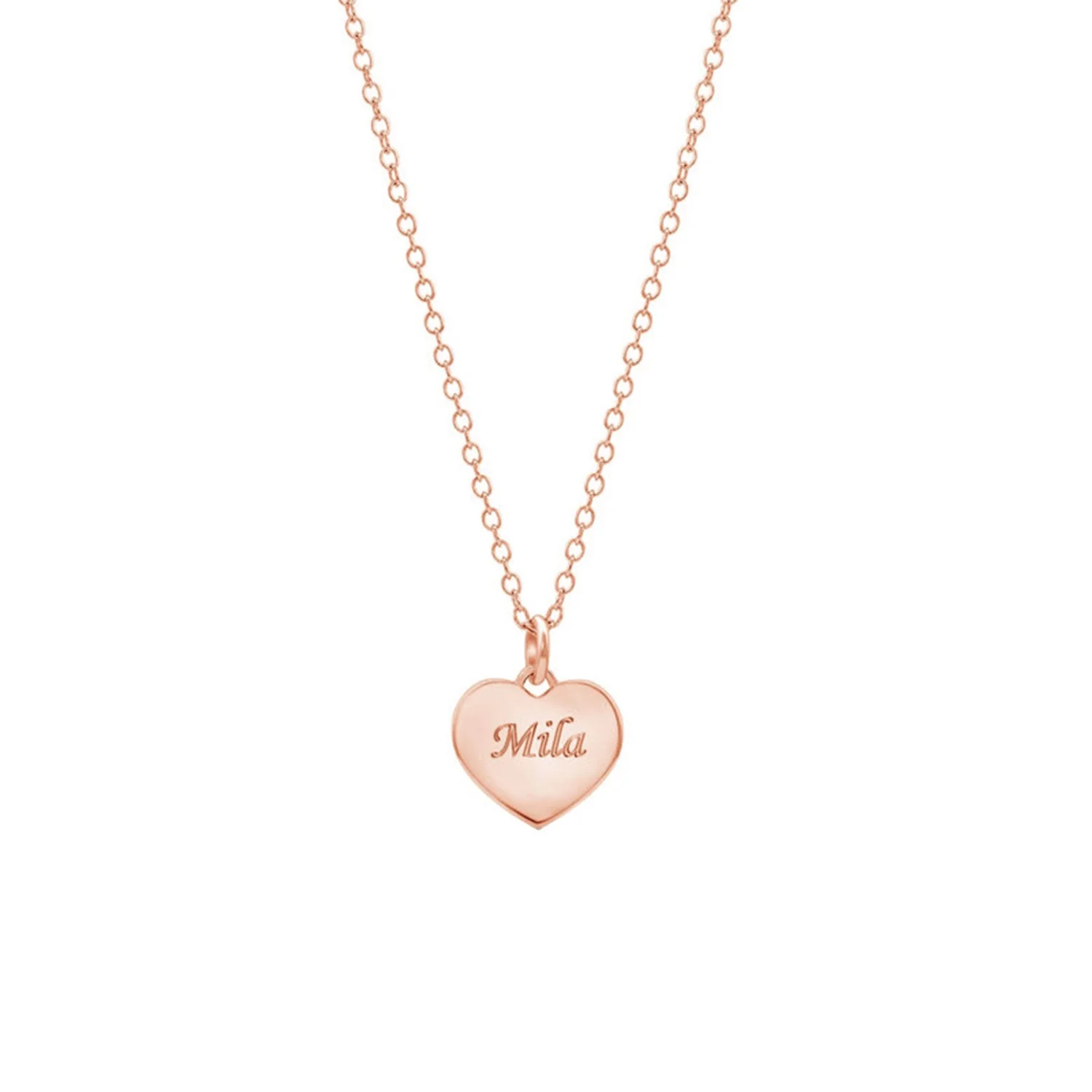 Love Engraved Name Necklace for Kids - Image 6