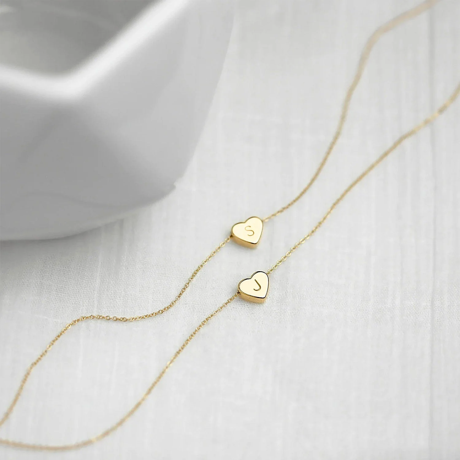 Love Personalized Initial Necklace for Kids - Image 5