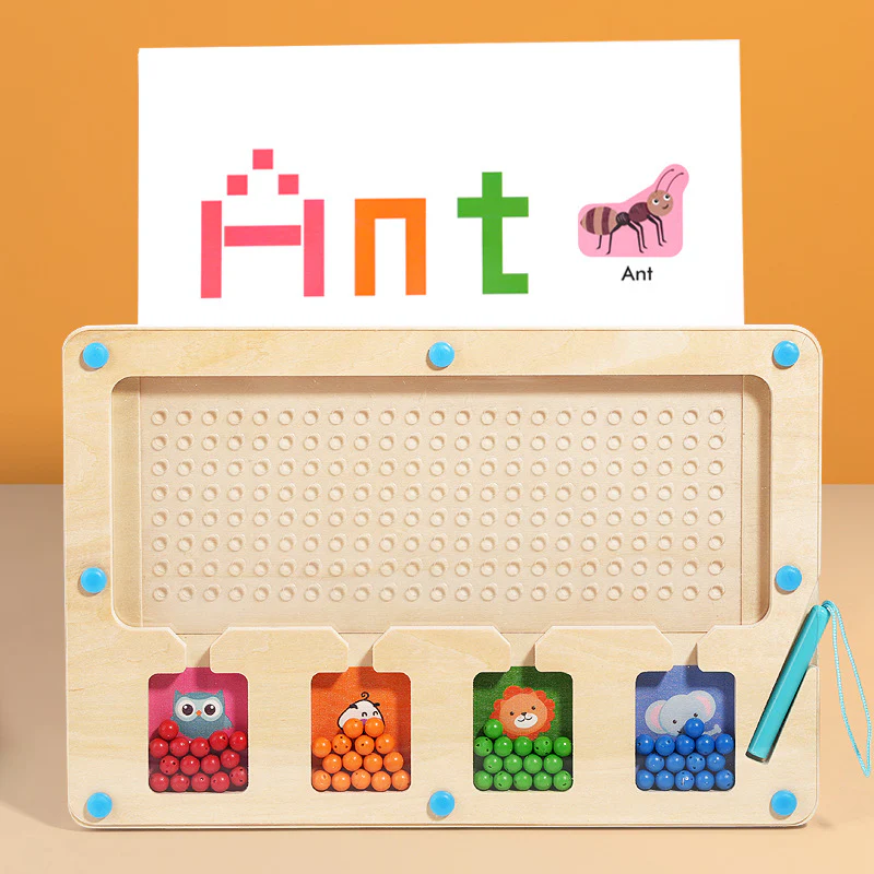 Magnetic Animals Number Crunching Walking Bead Maze - Image 3