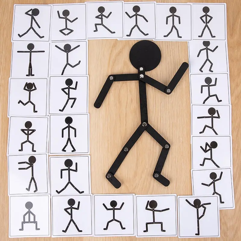Montessori 24pcs Creativity Matching Puzzles Game Wooden Toys - Image 3