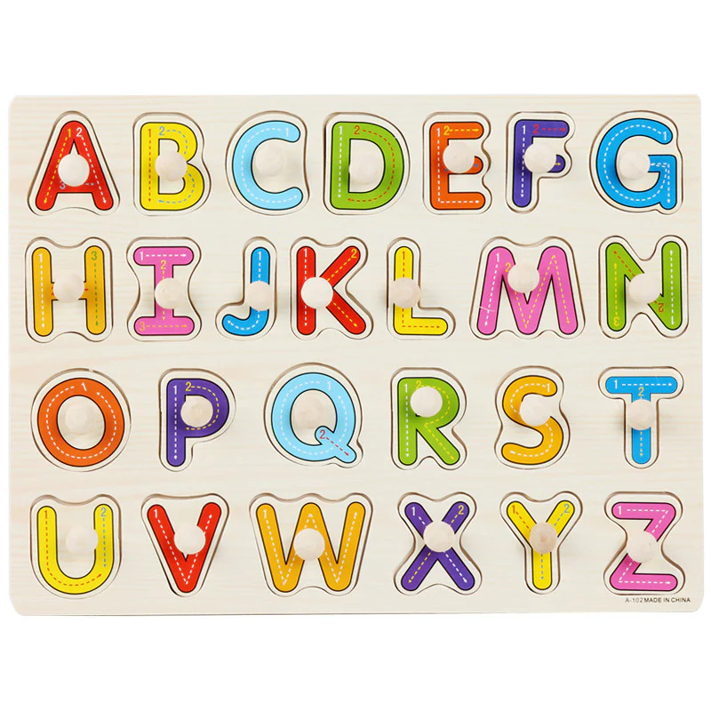 Montessori Early Learning Wooden Toys Shape Awareness Puzzle Boards - Image 12