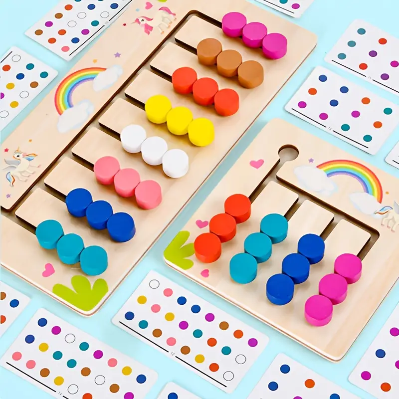 Montessori Learning Toys Slide Puzzle - Image 3