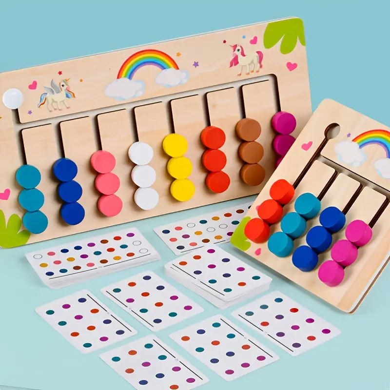 Montessori Learning Toys Slide Puzzle - Image 7