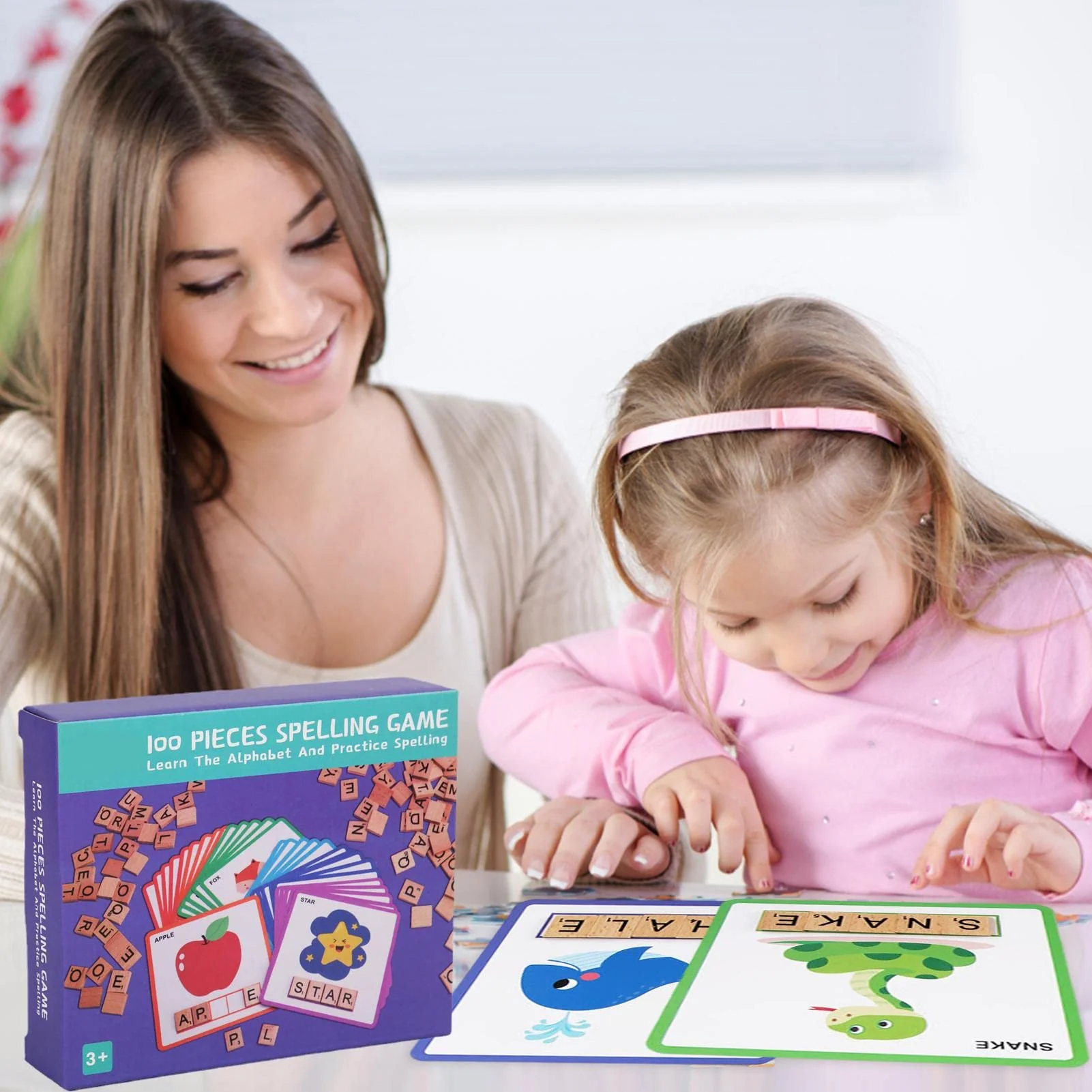 Montessori Spelling Games - Letter Matching Games for Kids - Image 4