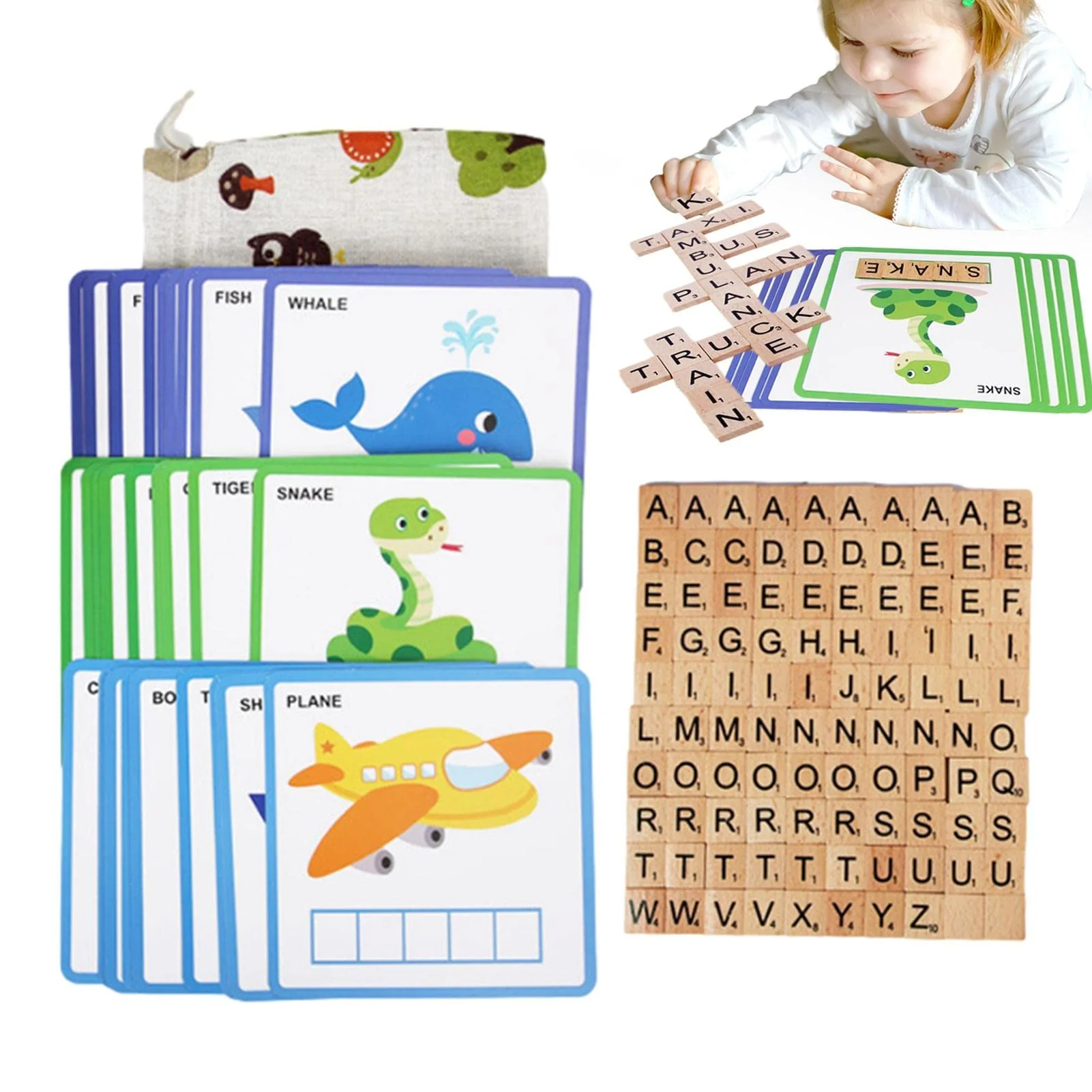 Montessori Spelling Games - Letter Matching Games for Kids - Image 6