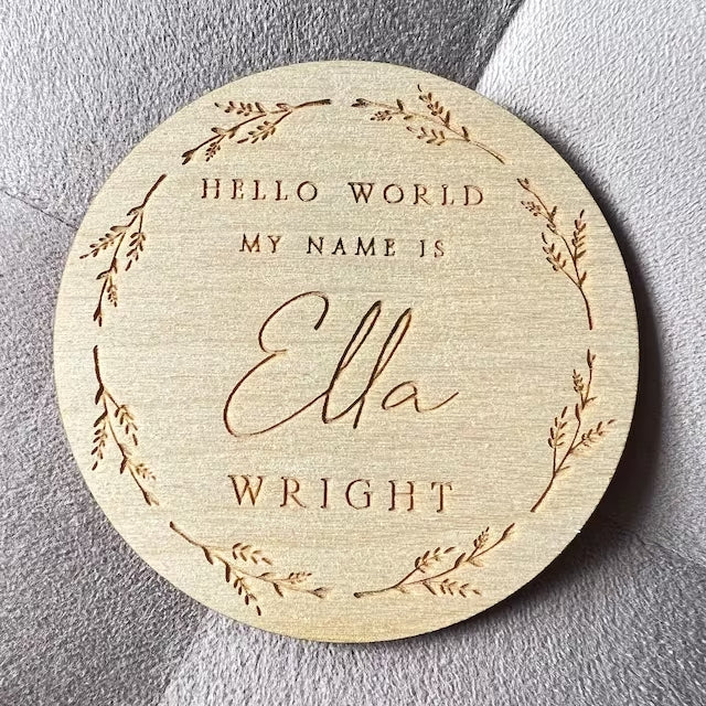 Personalised Baby Arrival Sign - Image 4