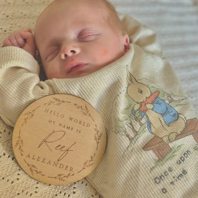 Personalised Baby Arrival Sign - Image 6