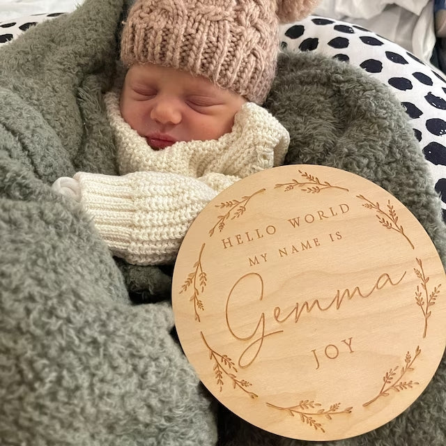 Personalised Baby Arrival Sign - Image 7