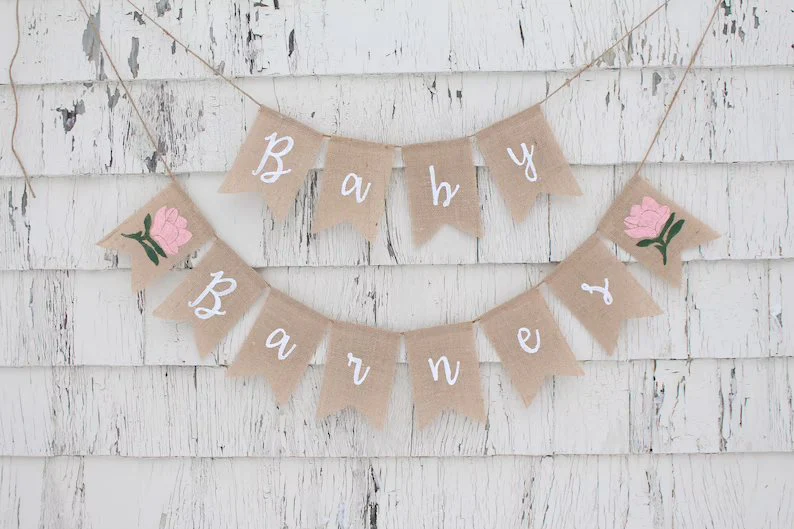 Personalized Baby Name Banner - Image 4