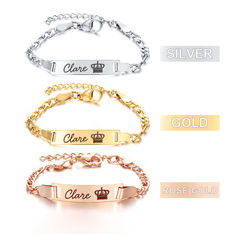Personalized Baby Name Bracelet Family Set - Image 8