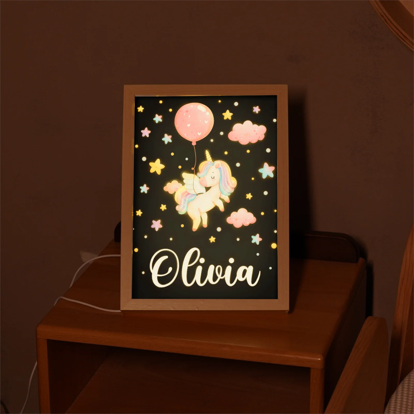 Personalized Baby Name Light Painting - Image 3