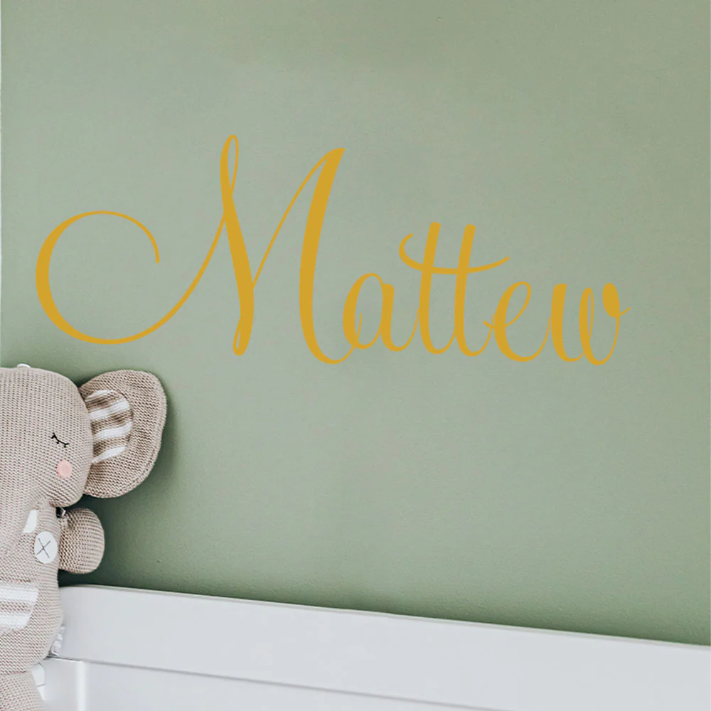 Personalized Baby Name Wall Stickers - Image 7