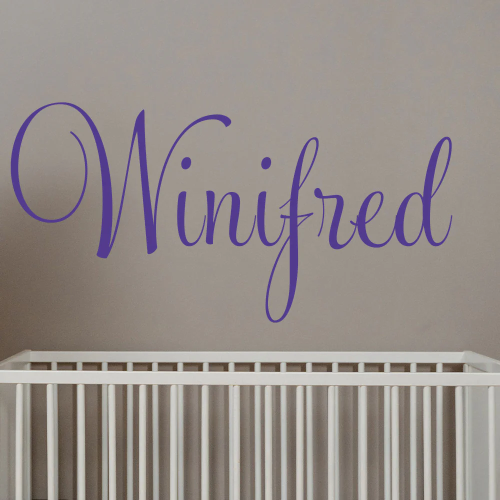 Personalized Baby Name Wall Stickers - Image 8