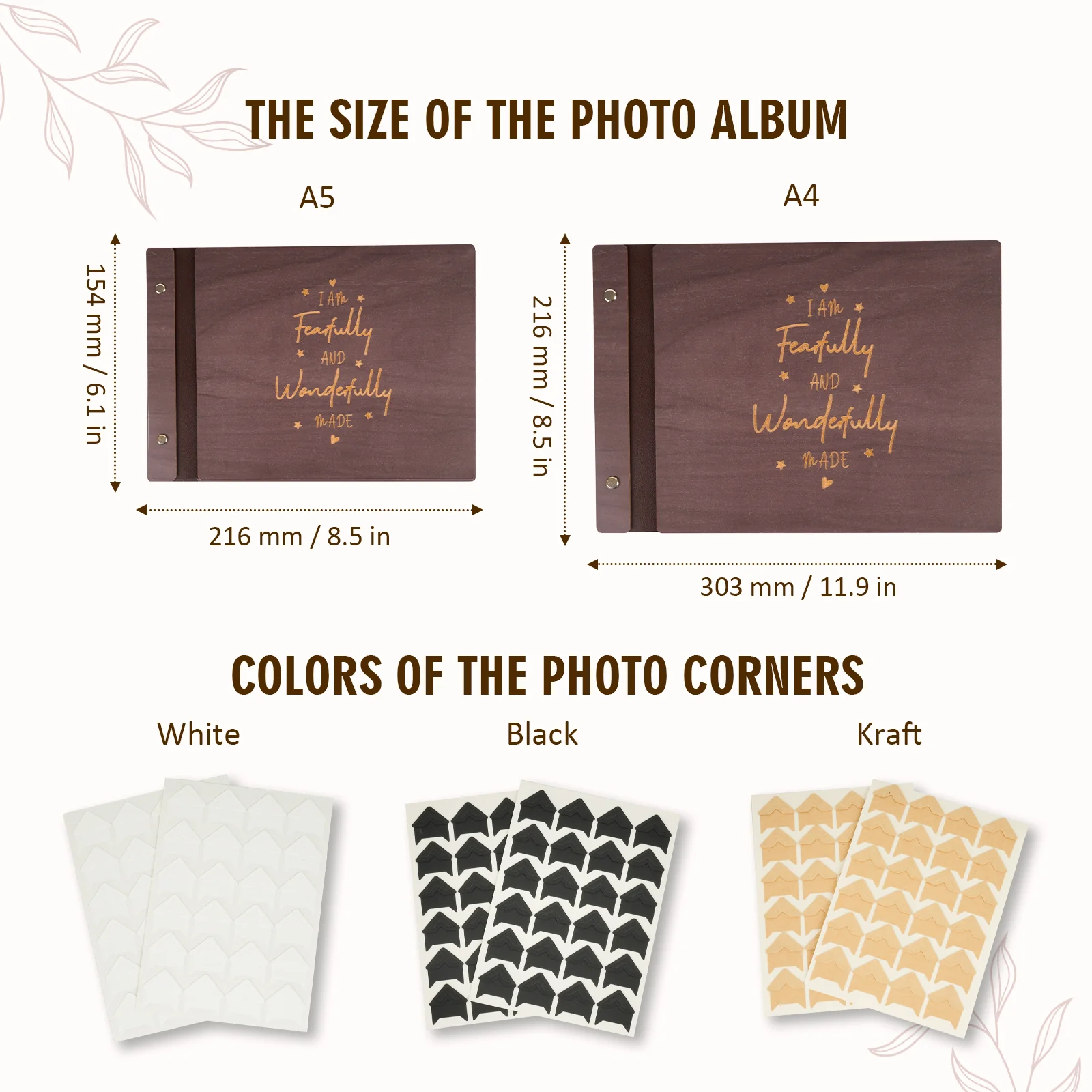 Wooden Baby Photo Album – Faith-Inspired Keepsake with Engraved Quote - Image 8