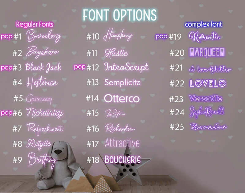 Personalized Name Neon Sign For Kids - Image 3