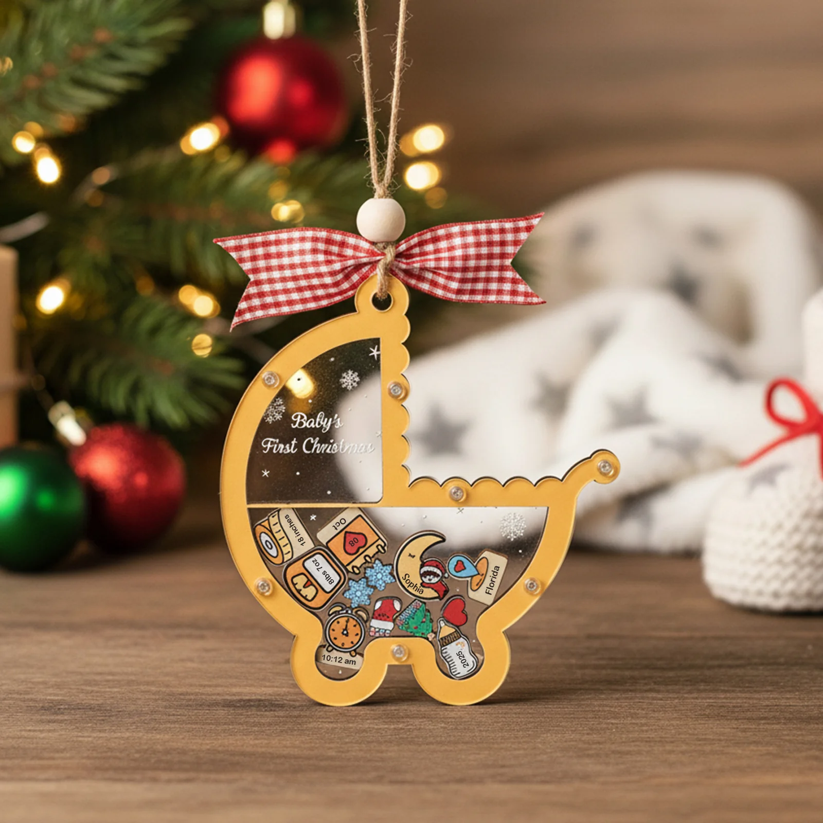 Personalized Baby’s Christmas Ornament - Image 4