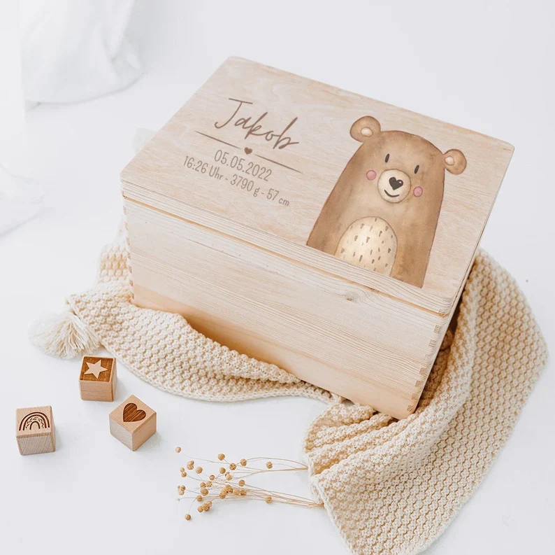 Personalized baby souvenir box - Image 3