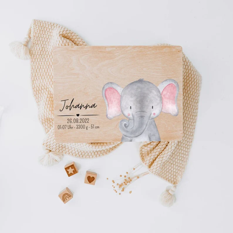 Personalized baby souvenir box - Image 6