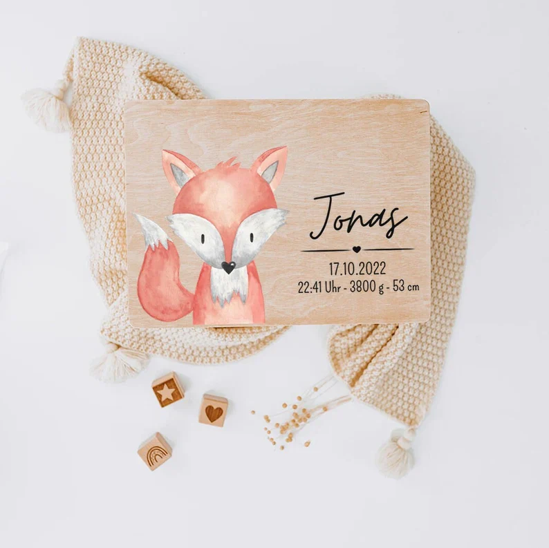Personalized baby souvenir box - Image 7