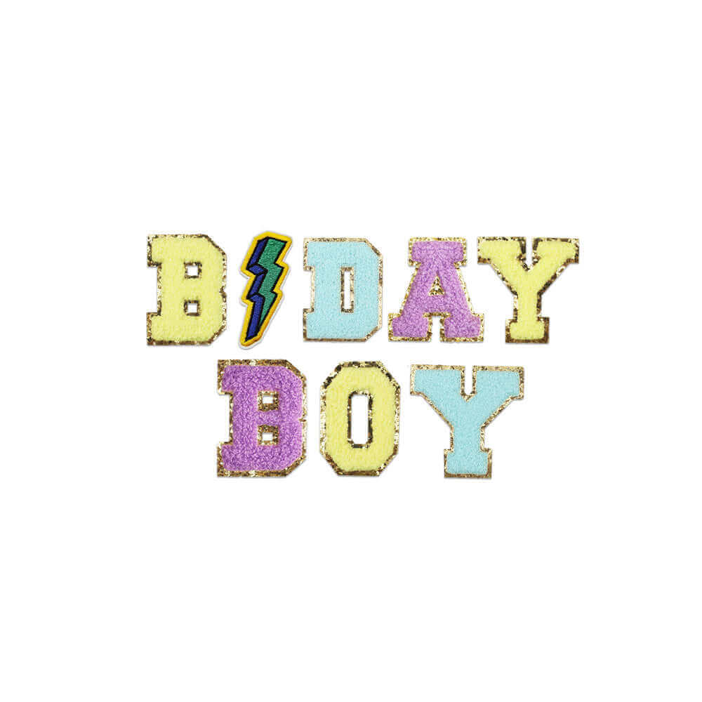 Personalized Birthday Patch T-shirt for Kids - Image 8